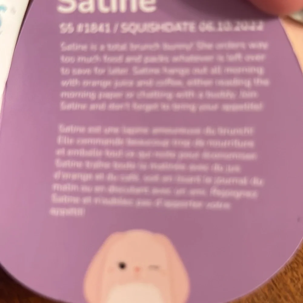 Satine 5"
Squishmallows - Picture 7 of 7